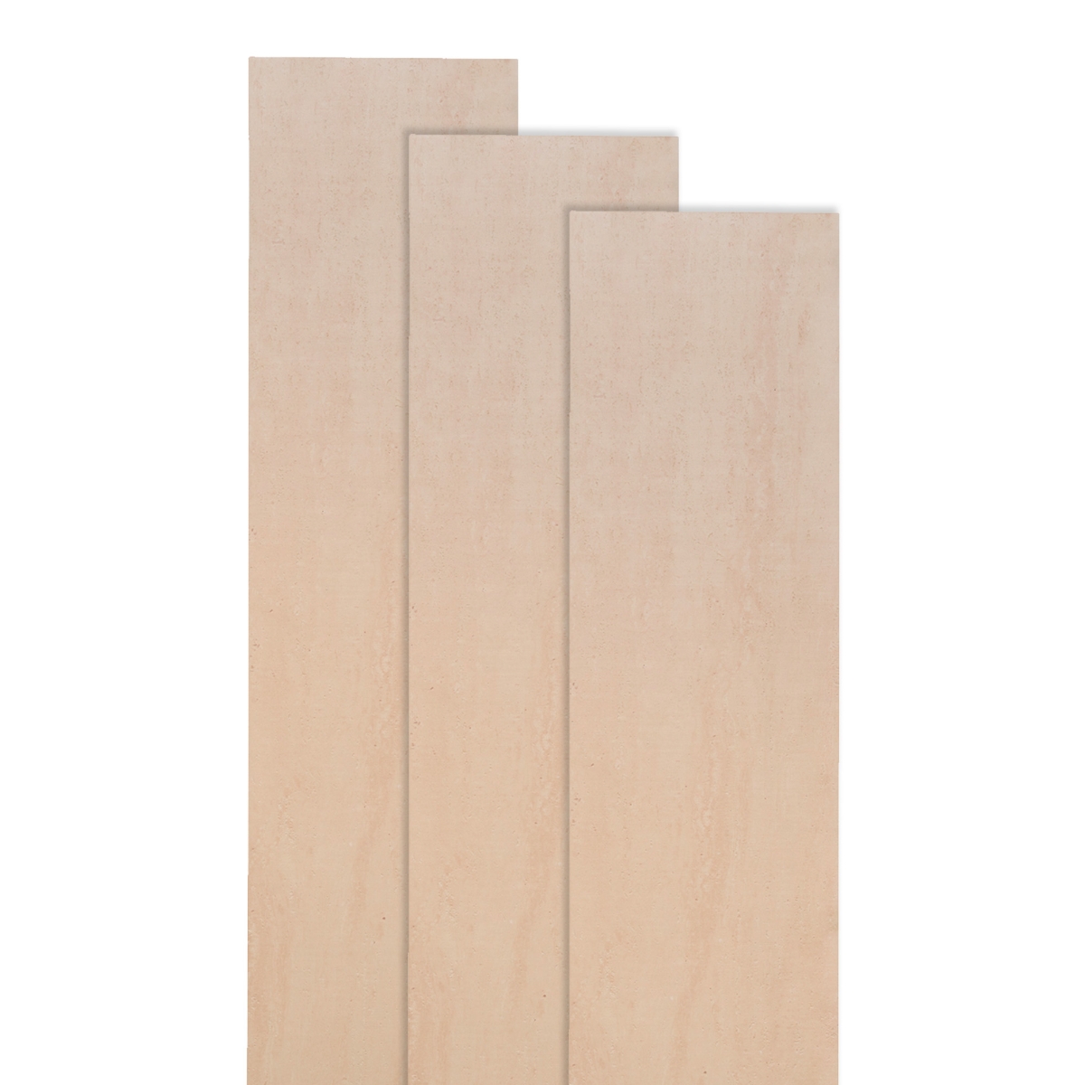 Set of 3 "Cary" decorative wall panels Beige, 240x60 cm Beige