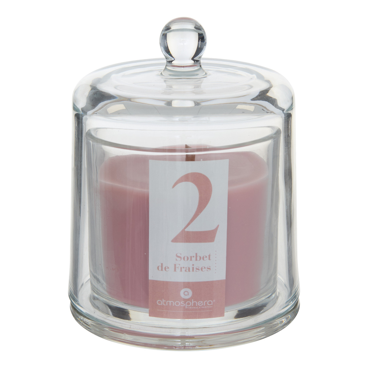 Fragrance gift set "Numia" Strawberry, 2 candles 180/240g, 1 diffuser 180 ml, 1 spray 100 ml Strawberry