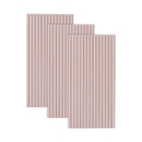Set of 3 "Colva" children's decorative panels Light pink, 120x60.5 cm Light pink
