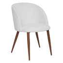 Extendable dining table set "Itaguai" + 6 chairs "Celeste" 1 dining table L.160/240 cm and 6 chairs Beige / White