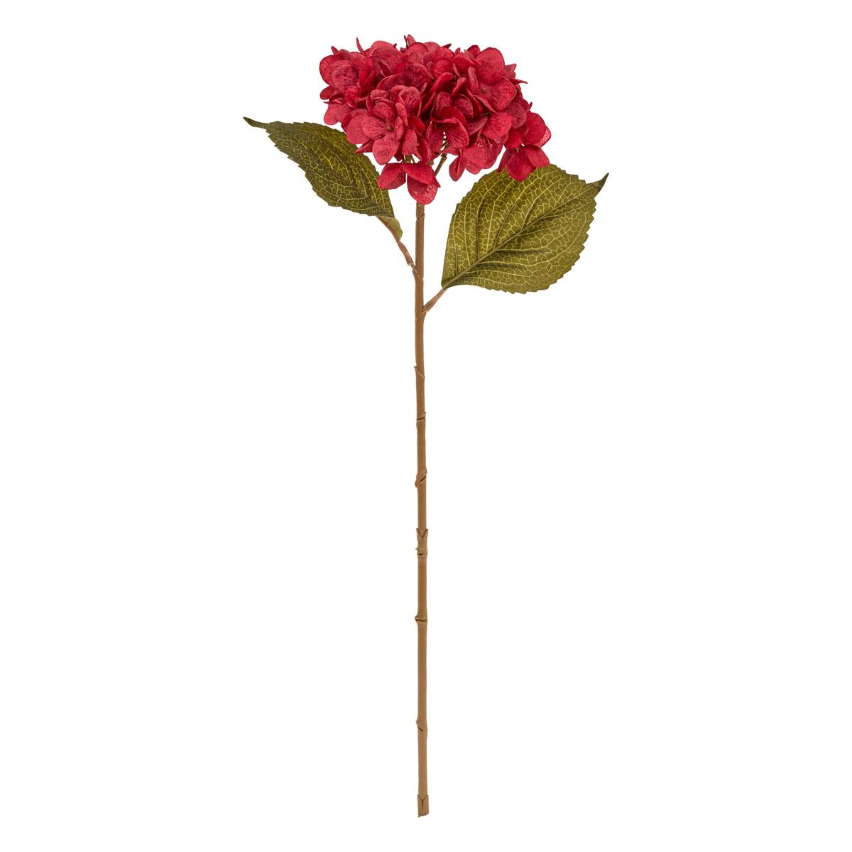 Artificial flower "Crush" H.62 cm Bordeaux