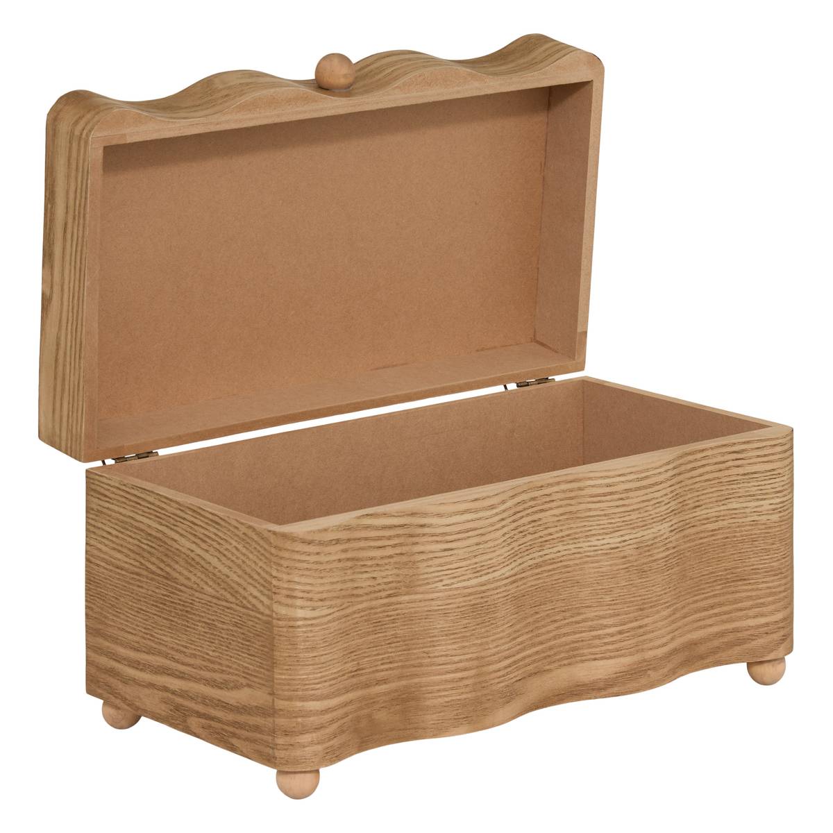Set of 3 rectangular trunks "Nikita" Brown, L.38/46/54 cm Brown