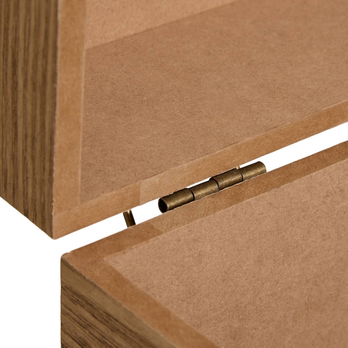 Set of 3 rectangular trunks "Nikita" Brown, L.38/46/54 cm Brown