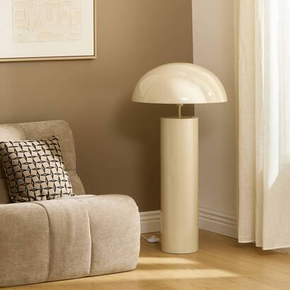 Straight floor lamp "ulysse" clay, h.97 cm