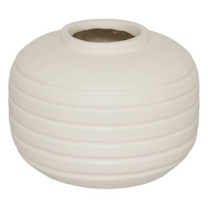 Vase "nippo" white, h. 29.5 cm
