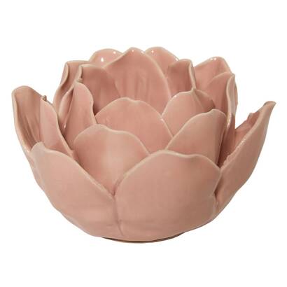 Votive candle holder "mona" stoneware, h. 6.2 cm