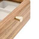 Watch Box "Assia" Acacia, Brown, 21.5x13.5 cm Brown