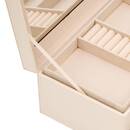 Jewelry Box "Natty" White, 26.5x18.4 cm White
