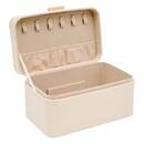 Jewelry Box "Natty" White, 20.2x13.2 cm White