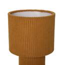 Lamp "Jolina" Cotton, Ochre, H.28 cm Ochre