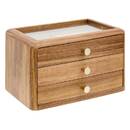 Jewelry box "Assia" Acacia, Brown, 25x19 cm Brown