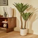 Plante artificielle en pot "Nyero" H.96 cm Green