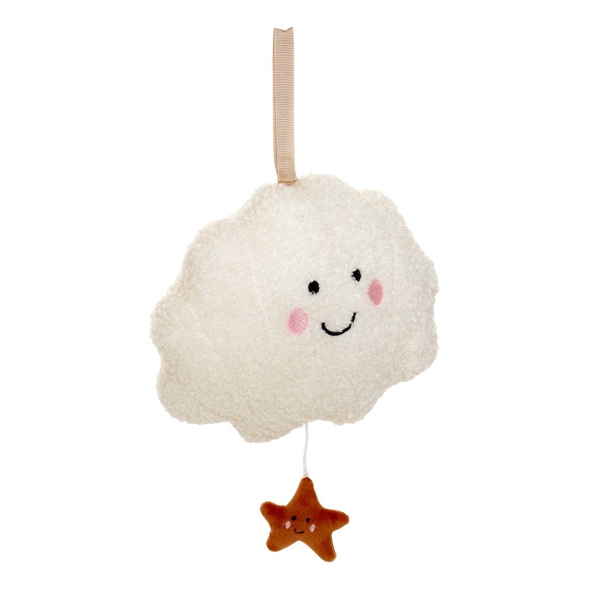 Children cushion "Noa" 20x20 cm Beige