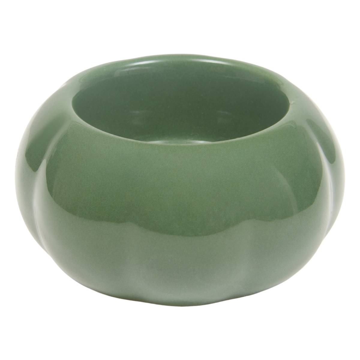 Candle holder "Lisiere" Dolomite, Multicolored, H.6.8 cm Multicolored