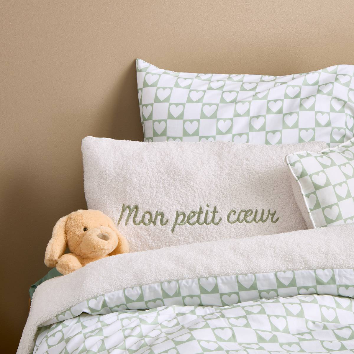 Cushion "Jaiko" Green, 58x38 cm Green