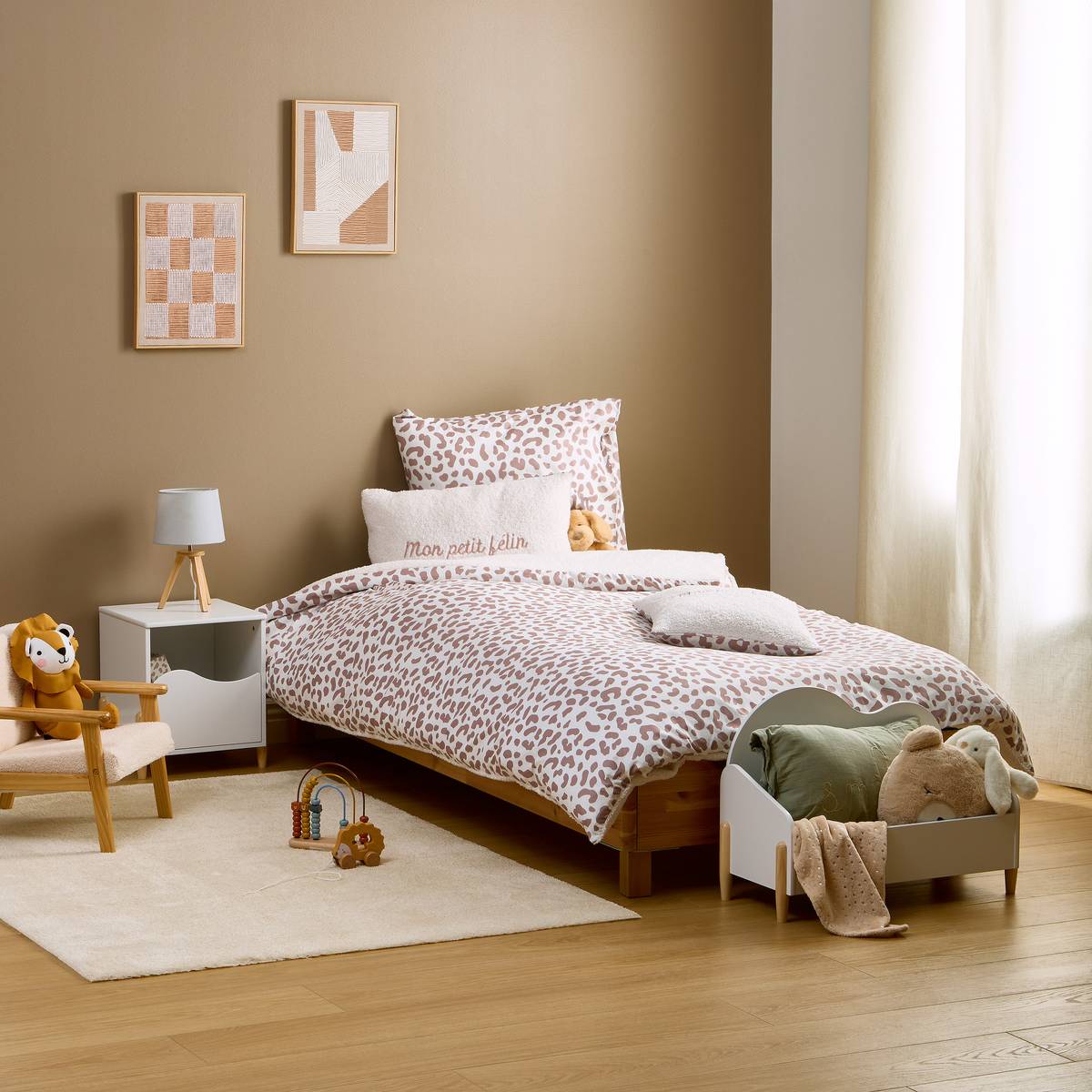 Children bedding set "Jaiko" White, 200x140 cm White