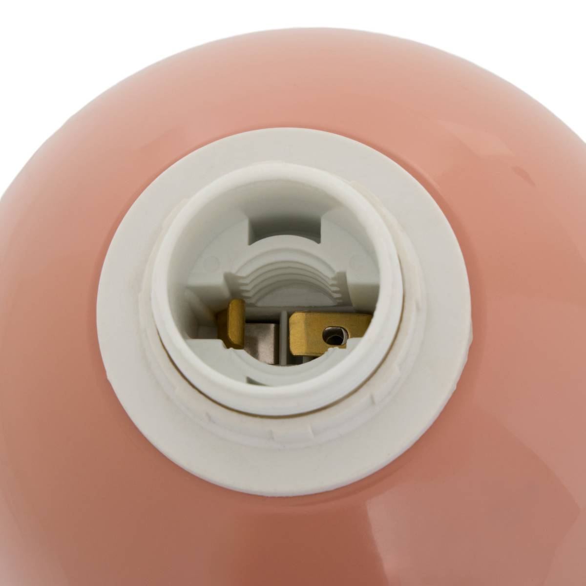 Lamp "Lito" Steel, Pink, H.37 cm Pink