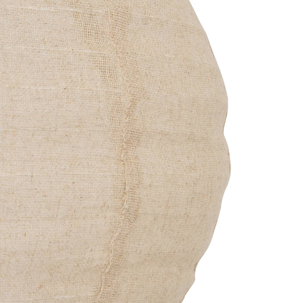 Lantern "Jordy" D.43 cm, Linen Beige Linen beige