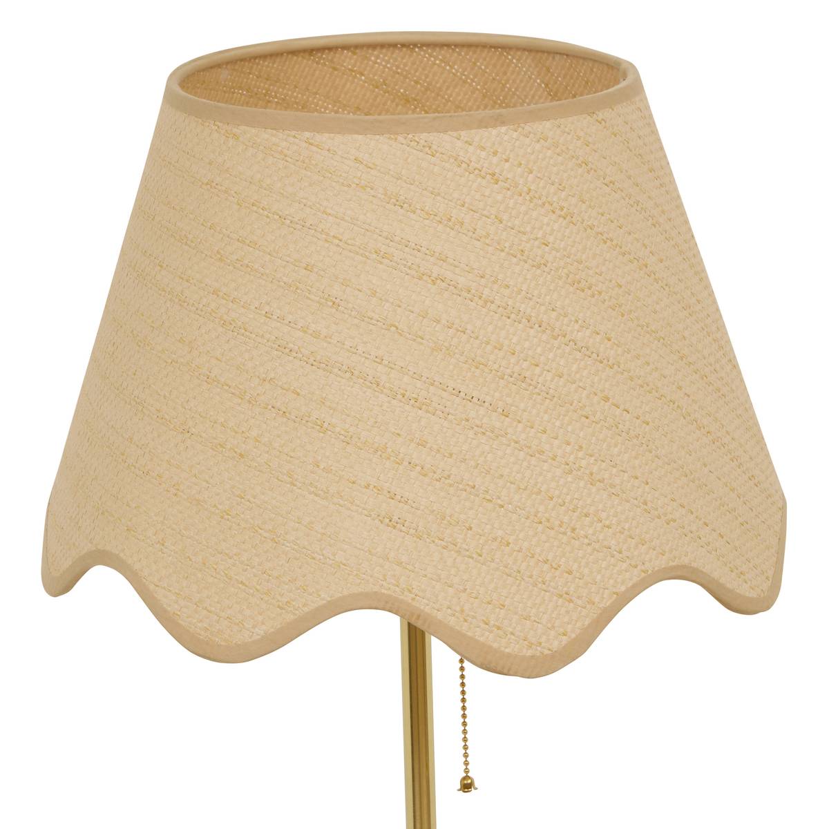 Straight floor lamp Flore Gold, H.150 cm Gold