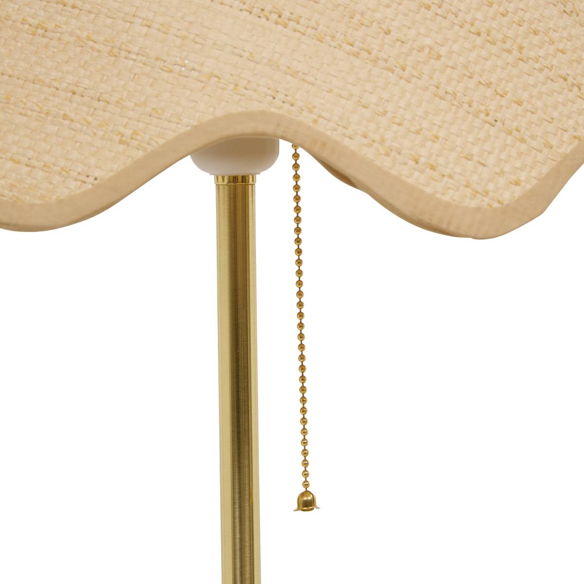 Straight floor lamp Flore Gold, H.150 cm Gold
