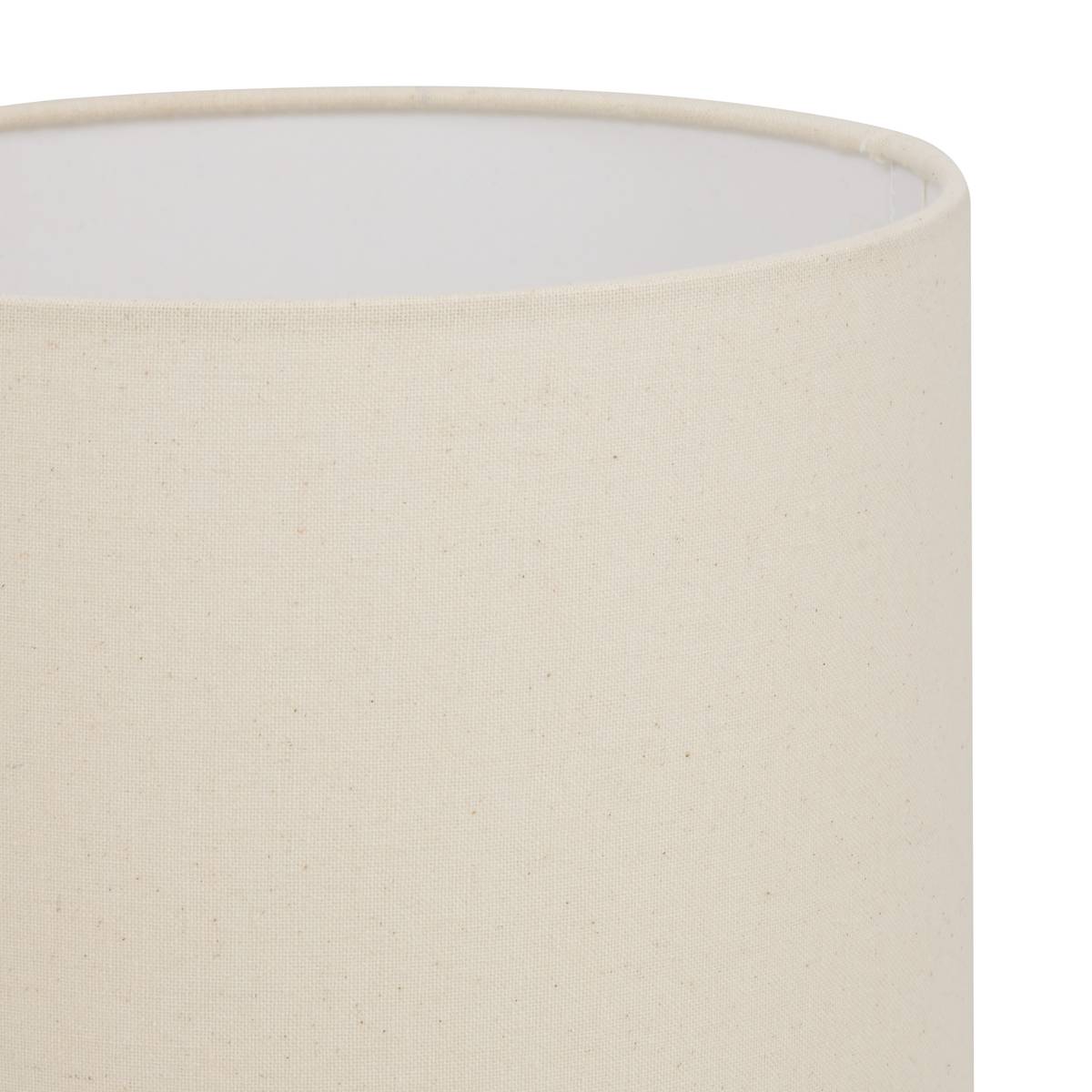 Lamp "Vilma" Linen, Ochre, H.41.5 cm Ochre