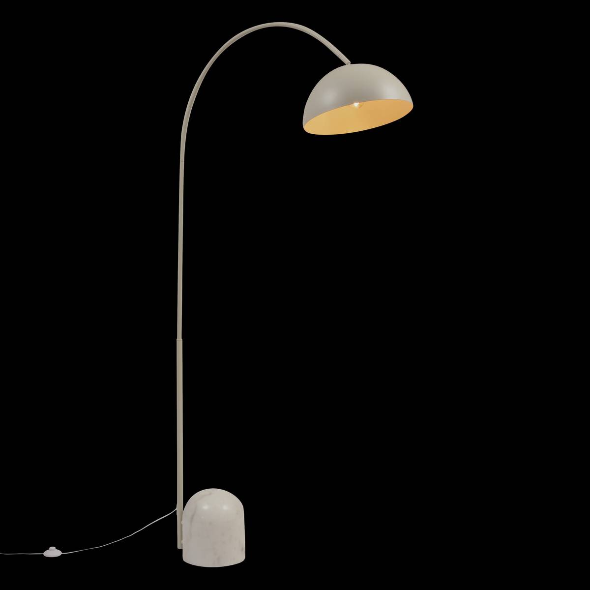 Arc floor lamp "Shani" Clay, H.193 cm Clay