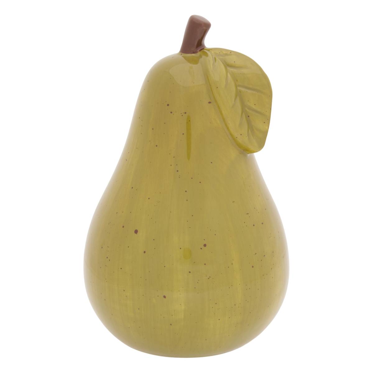Poire décorative "Nirina" Green, H.14.8 cm Green
