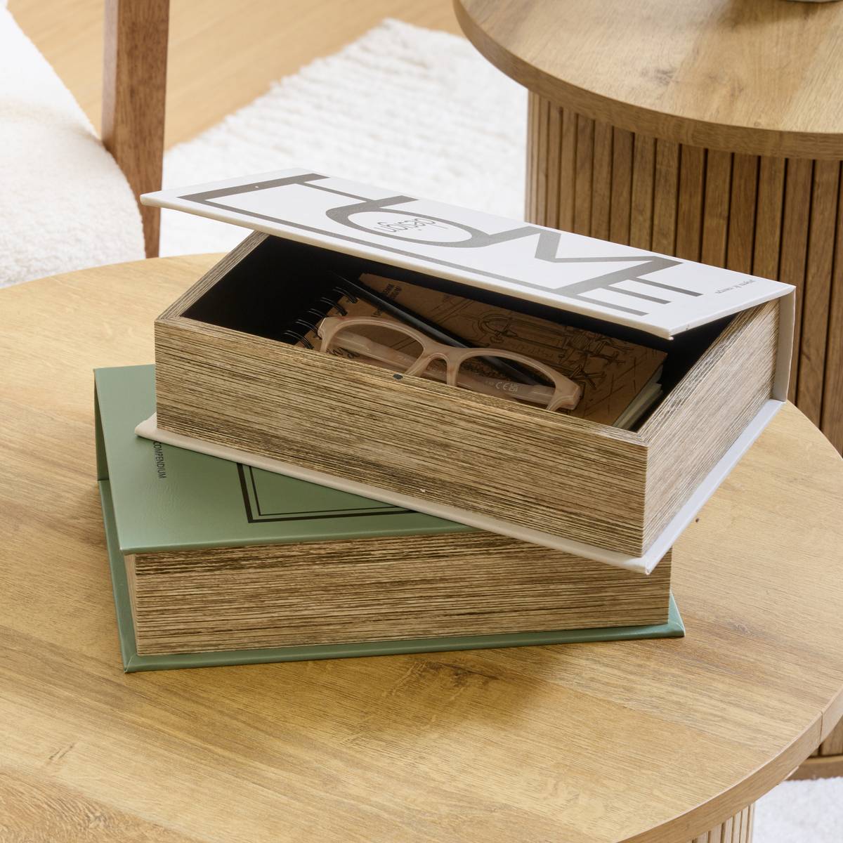 Rectangular decorative box "Josh" Multicolor, 27x18 cm Model 13