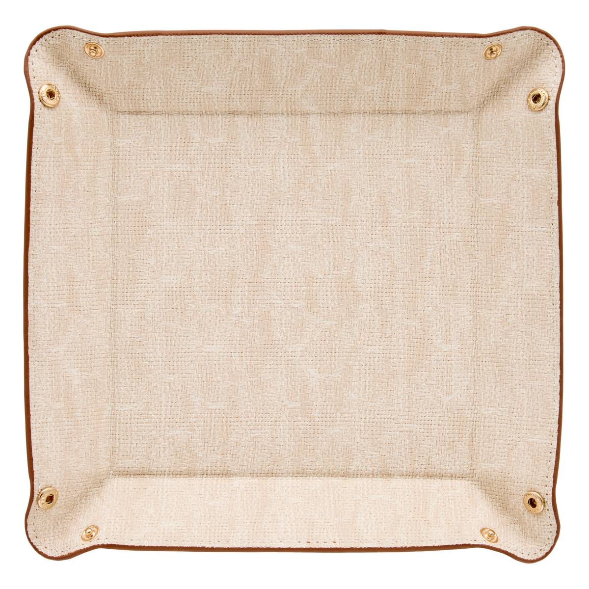 Valet tray "Whisky" 20.5x20.5 cm Cream