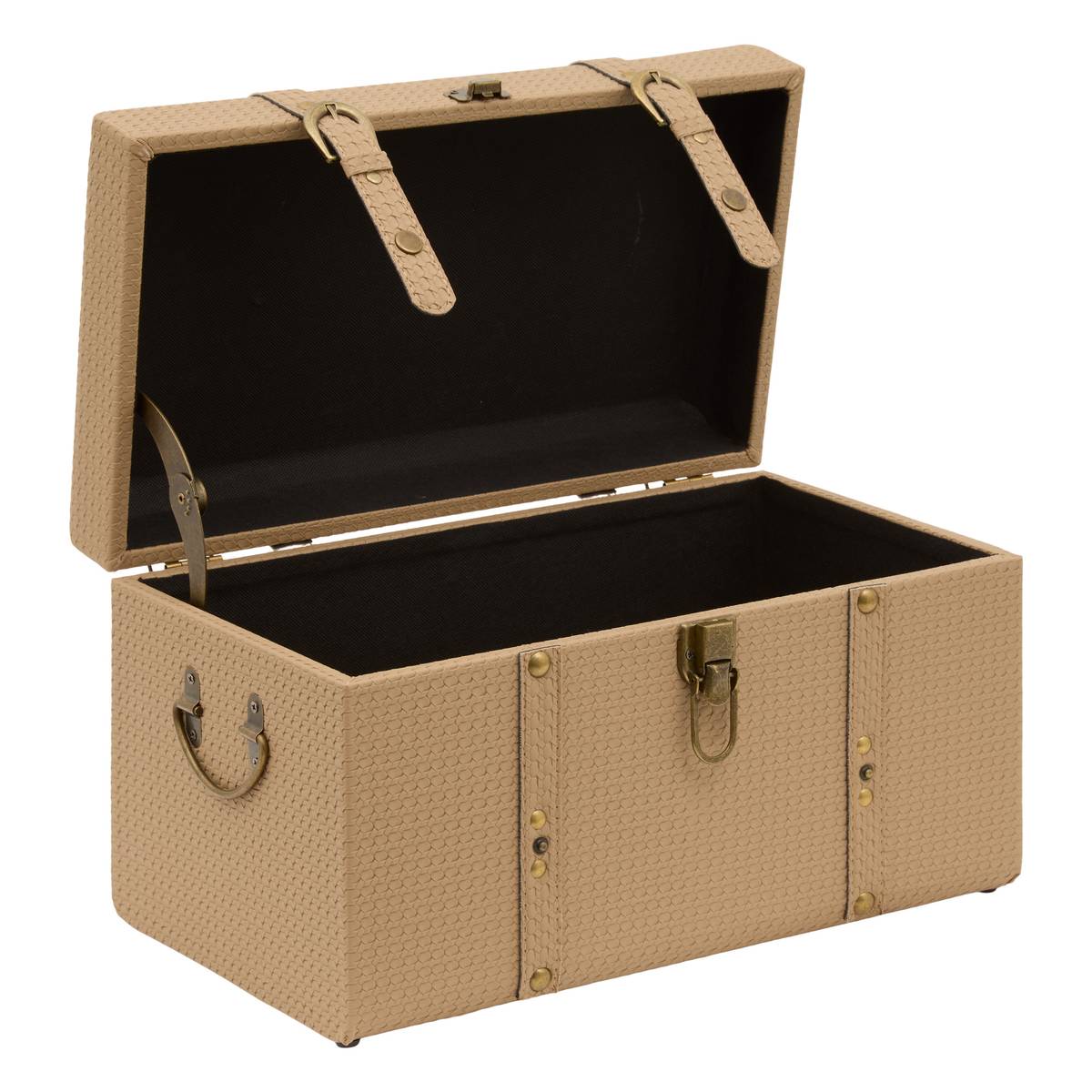 Set of 3 rectangular trunks "Bonie" Multicolour, L.44/51,5/60 cm Multicolored