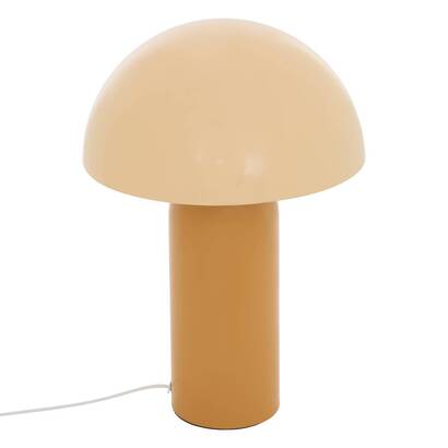 Lamp "lito" steel, ochre, h.37 cm
