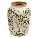 Vase "Lisiere" Dolomite, Light green, H.18,8 cm Light green