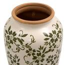Vase "Lisiere" Dolomite, Light green, H.18,8 cm Light green