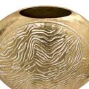 Vase "Onara" Steel, Gold, H.31.5 cm Gold