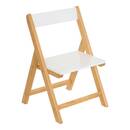 Children's desk with 2 drawers "Bako" Pine, White, 63,5x50 cm White