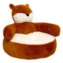 Children's armchair "Zafa" Brown Brown