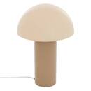 Lamp "Lito" Steel, Beige, H.37 cm Beige