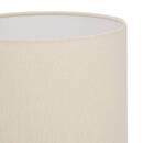 Lamp "Vilma" Linen, Ochre, H.41.5 cm Ochre