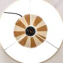 Lamp "Vilma" Linen, Ochre, H.41.5 cm Ochre