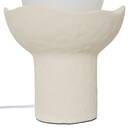Lamp "Obine" Glass, Beige, H.29.5 cm Beige