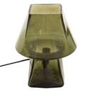 Lamp "Elita" Glass, Green, H.26 cm Green