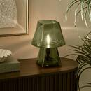 Lamp "Elita" Glass, Green, H.26 cm Green