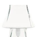 Lamp "Elita" Glass, Transparent, H.26 cm Transparent