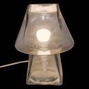 Lamp "Elita" Glass, Transparent, H.26 cm Transparent
