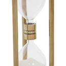 Hourglass  "Gaya" Aluminum, Gold, H.30 cm Gold