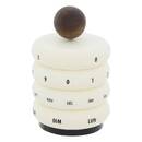 Decorative Calendar "Homy" White, D.9.5 cm White