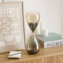 Hourglass "Aubin" Glass, Brown, H.42,5 cm Brown