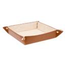 Valet tray "Whisky" 20.5x20.5 cm Cream