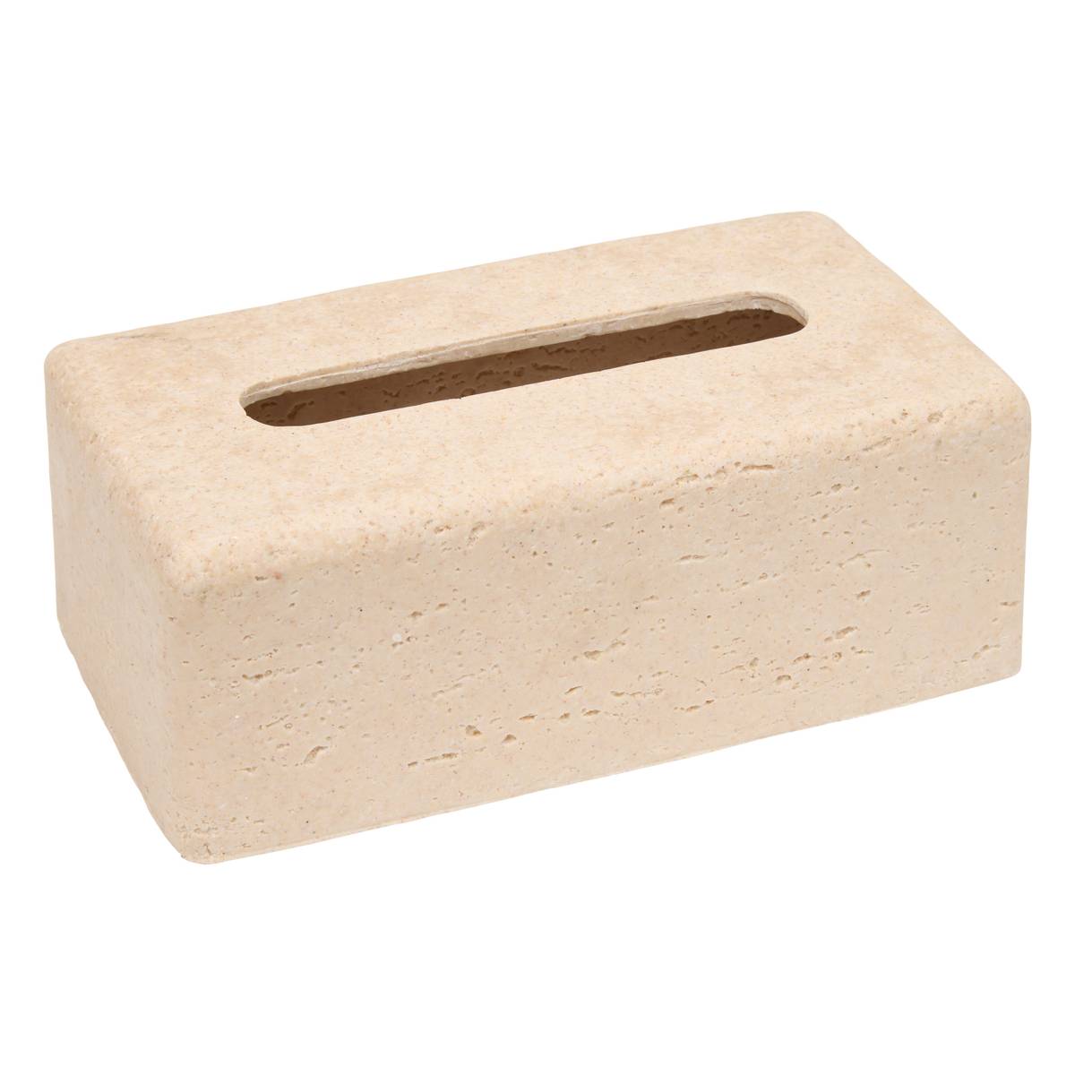 Tissue box "Anaya" Cream, 25x14 cm Cream