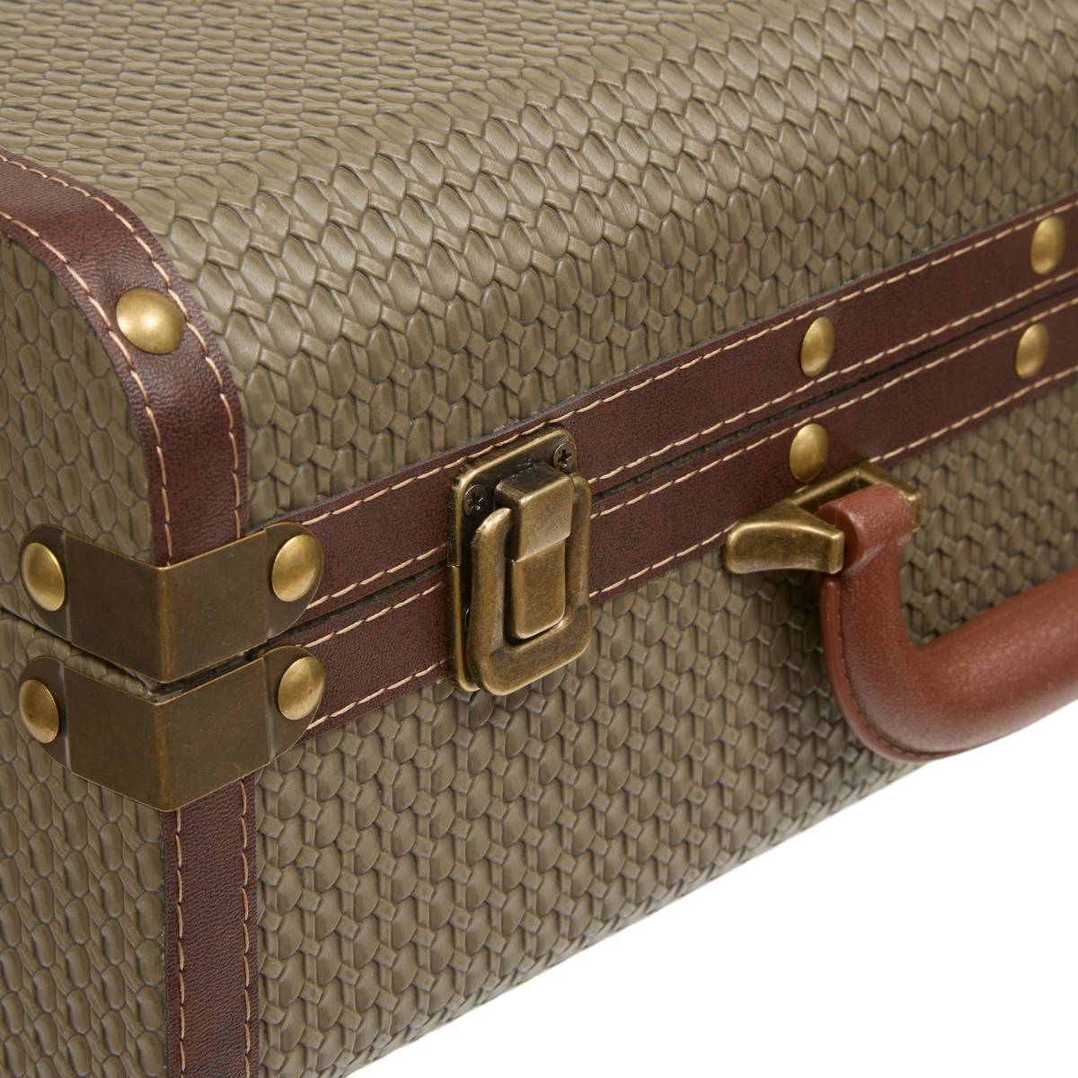 Set of 2 rectangular trunks "Bonie"